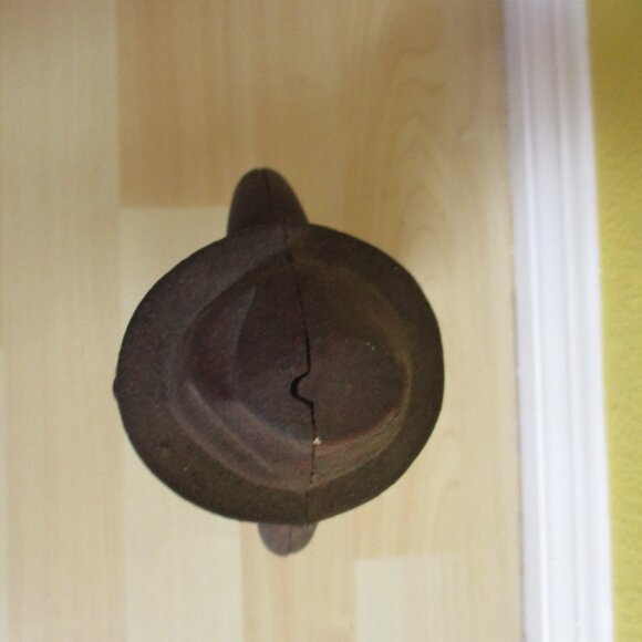 VTG Heavy, Large Cast Iron, "Give Me A Penny Bank" 4.5 pounds, 11" approx. - Picture 6 of 8